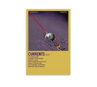 YUYUMEGDE Currents Tame Impala Poster décoratif sur toile pour chambre à coucher 30 x 45 cm