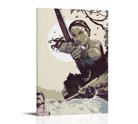 YUYUMEGDE Lara Croft Tomb Raider-Classics Poster décoratif sur toile pour chambre à coucher 60 x 90 cm