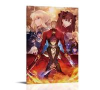 YUYUMEGDE Poster animé Fate Stay Night Zero sur toile - Impression d'art moderne pour chambre à coucher - 30 x 45 cm