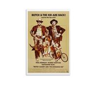 YUYUMEGDE Poster de film Butch Cassidy et The Sundance Kid - Impression sur toile - Décoration murale moderne pour chambre à coucher - 30 x 45 cm