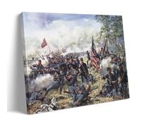 YUYUMEGDE Poster décoratif sur toile 69e Pennsylvanie à Gettysburg - Affiches murales et art imprimé moderne pour chambre à coucher (50 x 75 cm)