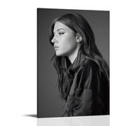 YUYUMEGDE Poster décoratif sur toile Adele Exarchopoulos - Impression sur toile - Décoration murale moderne pour chambre à coucher - 20 x 30 cm