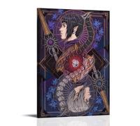 YUYUMEGDE Poster décoratif sur toile Baldur's Gate 3 - Décoration murale moderne pour chambre à coucher - 30 x 45 cm