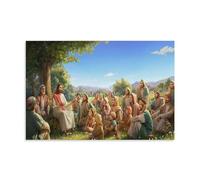 YUYUMEGDE Poster décoratif sur toile « Coming of The Son of Man » - Impression d'art moderne pour chambre à coucher - 60 x 90 cm