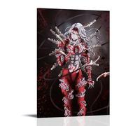 YUYUMEGDE Poster décoratif sur toile Demon Slayer Muzan - Impression d'art moderne pour chambre à coucher - 50 x 75 cm