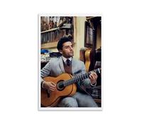YUYUMEGDE Poster décoratif sur toile Oscar Isaac - Impression d'art moderne pour chambre à coucher - 50 x 75 cm