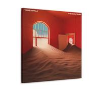 YUYUMEGDE Poster décoratif sur toile Tame Impala The Slow Rush Music - Poster mural et photo d'art moderne pour chambre à coucher - 30 x 30 cm