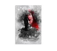 YUYUMEGDE Poster décoratif sur toile Vikings - Impression d'art moderne pour chambre à coucher - 30 x 45 cm
