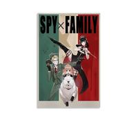 YUYUMEGDE Spy X Family Poster décoratif sur toile pour chambre à coucher 20 x 30 cm