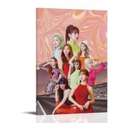 YUYUMEGDE Twice_fancy_you - Poster décoratif sur toile - Poster mural moderne pour chambre à coucher - 30 x 45 cm