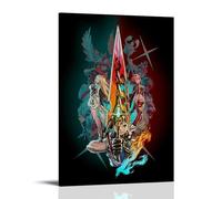 YUYUMEGDE Xenoblade Chronicles 2 - Poster décoratif sur toile - Impression d'art moderne pour chambre à coucher - 30 x 45 cm