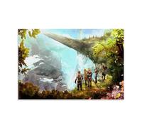 YUYUMEGDE Xenoblade Chronicles Poster décoratif sur toile pour chambre à coucher 40 x 60 cm