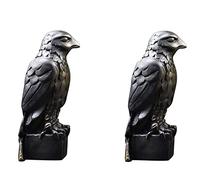YUZDNM 1/2PCS Accessoire De Statue avec Pièce Secrète - Figurine De Décoration De Bureau, Décoration De Bureau Ou De Maison Statue Moderne,Sculpture en Résine Faite À La Main(2pcs)