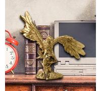 YUZDNM Art Figurine - Statue De Faucon Doré, Sculpture en Résine, Pièce Maîtresse De Table, Décoration De Maison Moderne, Cadeau, Statue Sculpture De Décoration Intérieure, Figurine De Prédation