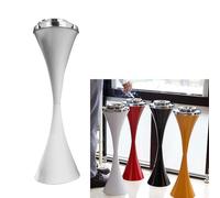 YUZDNM Cendrier Moderne avec Support, Commercial Porte-Cigarette en Acier Inoxydable Cendrier, Cendrier De Jardin, Cendrier Autoportant, Cendrier sur Pied, Cendrier sur Pied Extérieur (Color : Weiß)