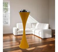 YUZDNM Cendrier sur Pied Intérieur Et Extérieur - Cendriers Extérieur pour Cigarettes, Support De Cendrier À Cigares Autonettoyant(Yellow)