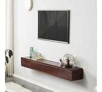 YUZDNM Meuble TV Suspendu - Meuble TV Mural - Étagère TV Flottante, Meuble TV Mural 140 Cm, Meuble TV pour Console Multimédia, Centre De Divertissement, Étagère De Rangement DVD (Color : E)