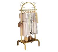 YUZDNM Portant À Vêtements Autoportant en Métal - Rangement pour Vêtements avec Étagère Inférieure, Organisateur De Vêtements Simple Et Élégant(3,60 * 40 * 173cm)