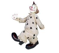 YUZDNM Sculpture Statue De Décoration Intérieure - Décoration Créative pour La Maison, Statues De Clown De Cirque, Sculpture en Résine, Décoration De Bureau, Poupée, Figurine d'art De Collection(Q1)