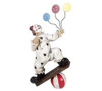 YUZDNM Sculpture Statue De Décoration Intérieure - Décoration Créative pour La Maison, Statues De Clown De Cirque, Sculpture en Résine, Décoration De Bureau, Poupée, Figurine d'art De Collection(Q3)