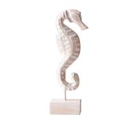 YUZDNM Statue Sculpture Figurine - Figurine en Résine sur Le Thème Marin, Représentant Un Hippocampe Doré, Idéale pour Les Bureaux, Les Maisons Et Les Salles De Bains(C)