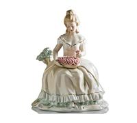 YUZDNM Statue Sculpture Figurine - Statues Décoratives en Céramique Représentant des Paniers De Fleurs, Ornements pour La Maison Et Les Fêtes, Figurines De Bureau À Collectionner Et À Offrir