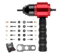 YUZES Adaptateur de Foret à Rivets métriques M3 M4 M5 M6 M8 SAE 6-32 8-32 10-32 10-24 1/4-20 Filetage