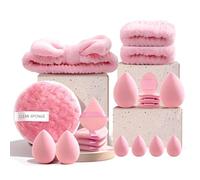 YUZHEDM Éponge Maquillage, Beauty Blender avec Houppettes