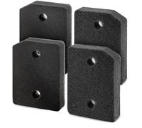 YUZHEDM Lot de 4 filtres pour sèche-linge Miele T1 9164761 - Pompe à chaleur - 207 x 157 x 30 mm - Filtre éponge de rechange pour Miele T1 Series - Filtre éponge de rechange