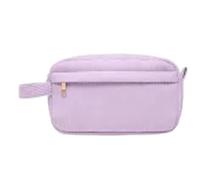 YUZHEDM Trousse Scolaire en Velours Côtelé Violette
