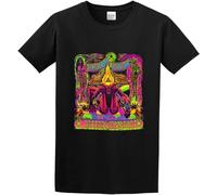 YuZhong Men's Monster Magnet A Better Dystopia Scaled Regular Fit T Shirt Black L