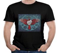 YuZhong Men's The Come and Acacia Come and Strain T Shirt One Color Black 3XL
