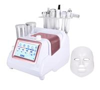YUZINO Appareil de soin du visage 7 en 1 avec double pompe à neuf pôles, appareil de microdermabrasion avec affichage LED, convient pour les soins de la peau à la maison et dans le salon de beauté