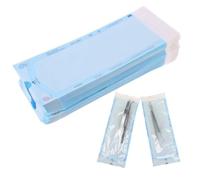 YUZNA 100 pièces Pochettes jetables, avec fermeture auto-adhésive, Sacs Autoclaves pour Désinfection, Sachets stériles pour petits outils, manucure, sterilisateur materiel onglerie (9 x 26 cm)