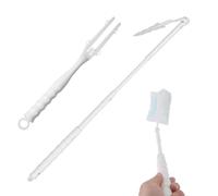 YUZNA 2PCS Remplacement de Manche pour Recharge de Plumeau Sw1ffer, Manche Allongé Manche Télescopique Réglable Manche de Plumeau à Longueur Réglable pour Accessoires de Nettoyage