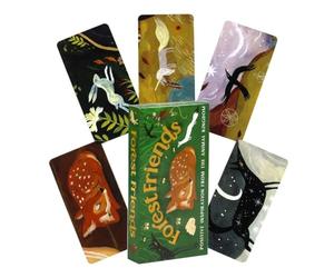 YUZNA oracle divinatoire oracle tarot,Oracle Divinatoire, Oracle, pour adultes débutants,inspiration positive du règne animal, vous aide à répondre aux questions de la vie quotidienne