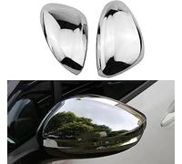 YuZong Coquille Miroir Voiture pour Peugeot 208 301 2008,Coque de rétroviseur latéral Couvre Capuchon Décoration Accessoires,B-Silver