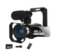 YVAAASIYC Appareil Photo numérique 4K Professionnel avec caméra vidéo WiFi 48 MP et Zoom numérique 18x. Webcam numérique.(32G Mic)
