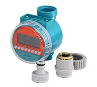 YVAAASIYC Capteur de Pluie étanche, minuterie d'arrosage Jardin, économie d'énergie, contrôleur d'irrigation, vanne numérique programmable Automatique(F)