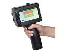 YVAAASIYC Imprimante à Jet d'encre Portable Code à Barres Variable Chinois et Anglais Date Numéro Logo Date d'expiration Capteurs photoélectriques 12,7 mm(Printer-1 Ink)