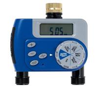 YVAAASIYC Minuterie d'arrosage à 2 Sorties Orbit 27133 (2 en Laiton) - Double Sortie for Une Irrigation Efficace du Jardin