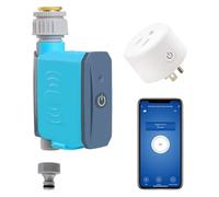 YVAAASIYC Minuterie d'arrosage Bluetooth for Tuyau avec hub WiFi, télécommande Automatique programmable