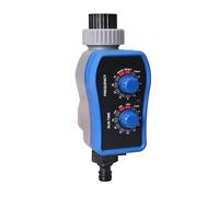 YVAAASIYC Minuterie d'arrosage Domestique Robinet à Boisseau sphérique de Jardin Irrigation Automatique électronique d'eau Deux Cadrans avec Trou capteur Pluie