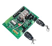 YVAAASIYC Moteur de Portail battant 24 V CC 300 kg par vantail Circuit imprimé de Remplacement Carte de Commande(No Remote)