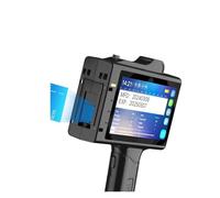 YVAAASIYC Pistolet d'imprimante à Jet d'encre Portable de 12,7 mm avec Encre à séchage Rapide for Code-Barres QR Texte, numéro de lot, Logo, Date, étiquette, codeur Portable