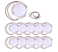 YVAAASIYC Plafonnier LED 1,8 W for Camping-Car, éclairage d'intérieur for, Lampe de Lecture à dôme Automatique, Panneau 24 SMT, plafonnier for Bateau, Caravane(Warm Light)