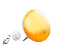 YVAAASIYC Réveil Intelligent WiFi Tuya Smart Life avec télécommande sans Fil, Simulation du Lever et Coucher Soleil, 4 réveils Alexa