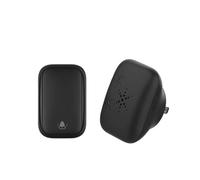 YVAAASIYC Sonnette sans Fil for l'extérieur, Ensemble de carillons étanches, Auto-alimentés, 38 chansons Bienvenue, contrôle à très Longue Distance, Sonnette Porte(1button 1receiver-B)