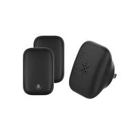 YVAAASIYC Sonnette sans Fil for l'extérieur, Ensemble de carillons étanches, Auto-alimentés, 38 chansons Bienvenue, contrôle à très Longue Distance, Sonnette Porte(2button 1receiver-B)