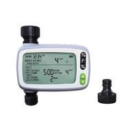 YVAAASIYC Système de contrôleur d'irrigation minuterie d'eau d'écran LCD Automatique 4,8 Pouces Jardin for l'arrosage la Plantation(Single Outlet)